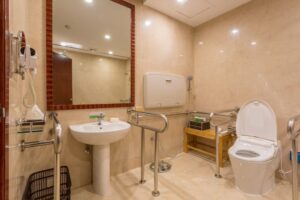 accessible and safe bathroom