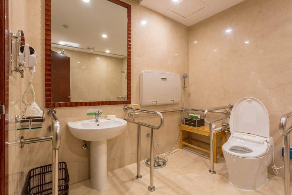 accessible and safe bathroom